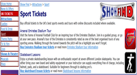 Sports tickets at Show Find