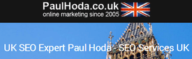 Paul Hoda, UK SEO expert